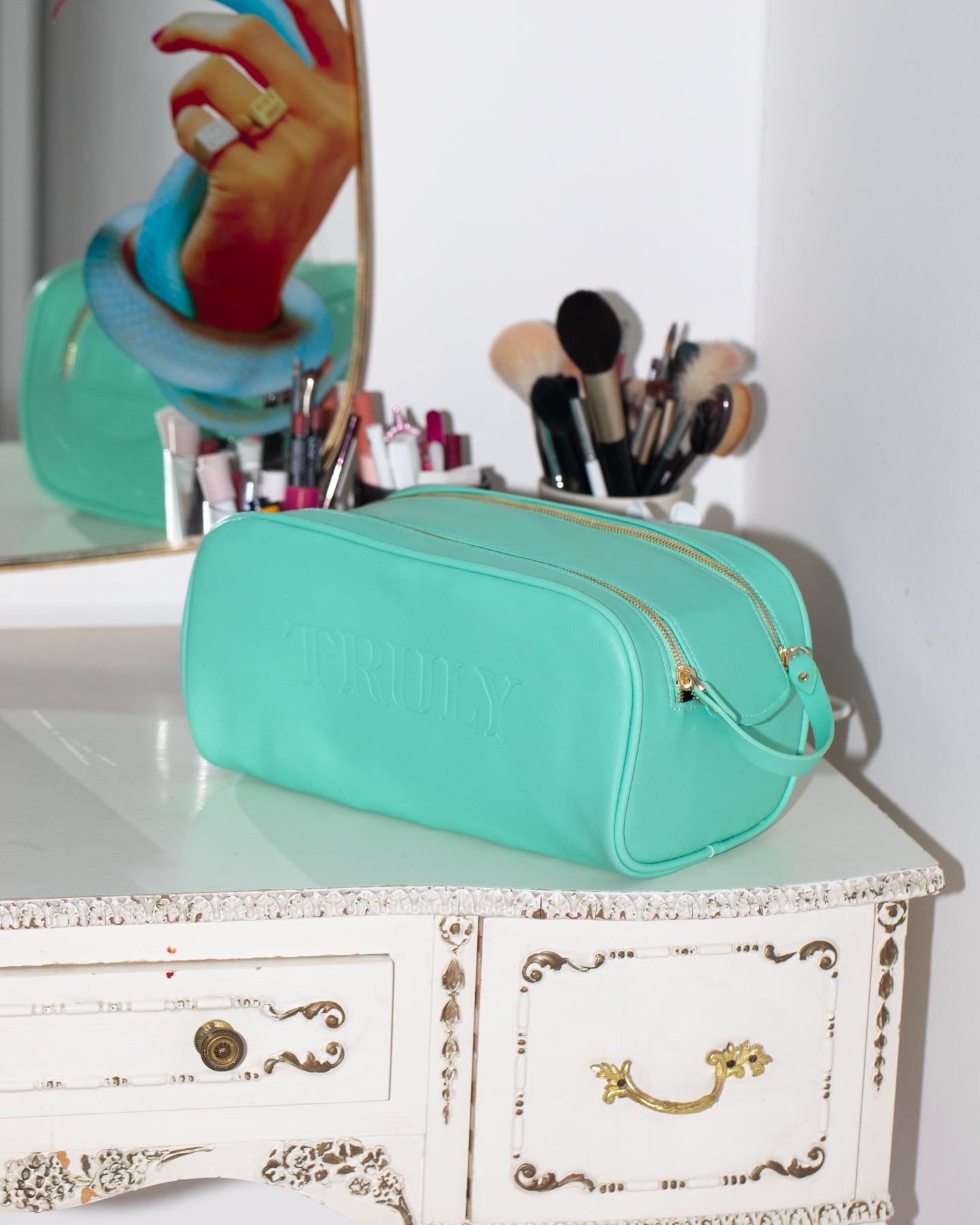 Terry Makeup Bag Aesthetic Cosmetic Bag Toiletry Bag Travel 